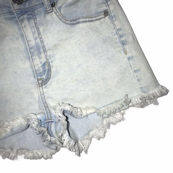 American Eagle Hi-Rise Shortie Mom Shorts 4 - Picture 5 of 8